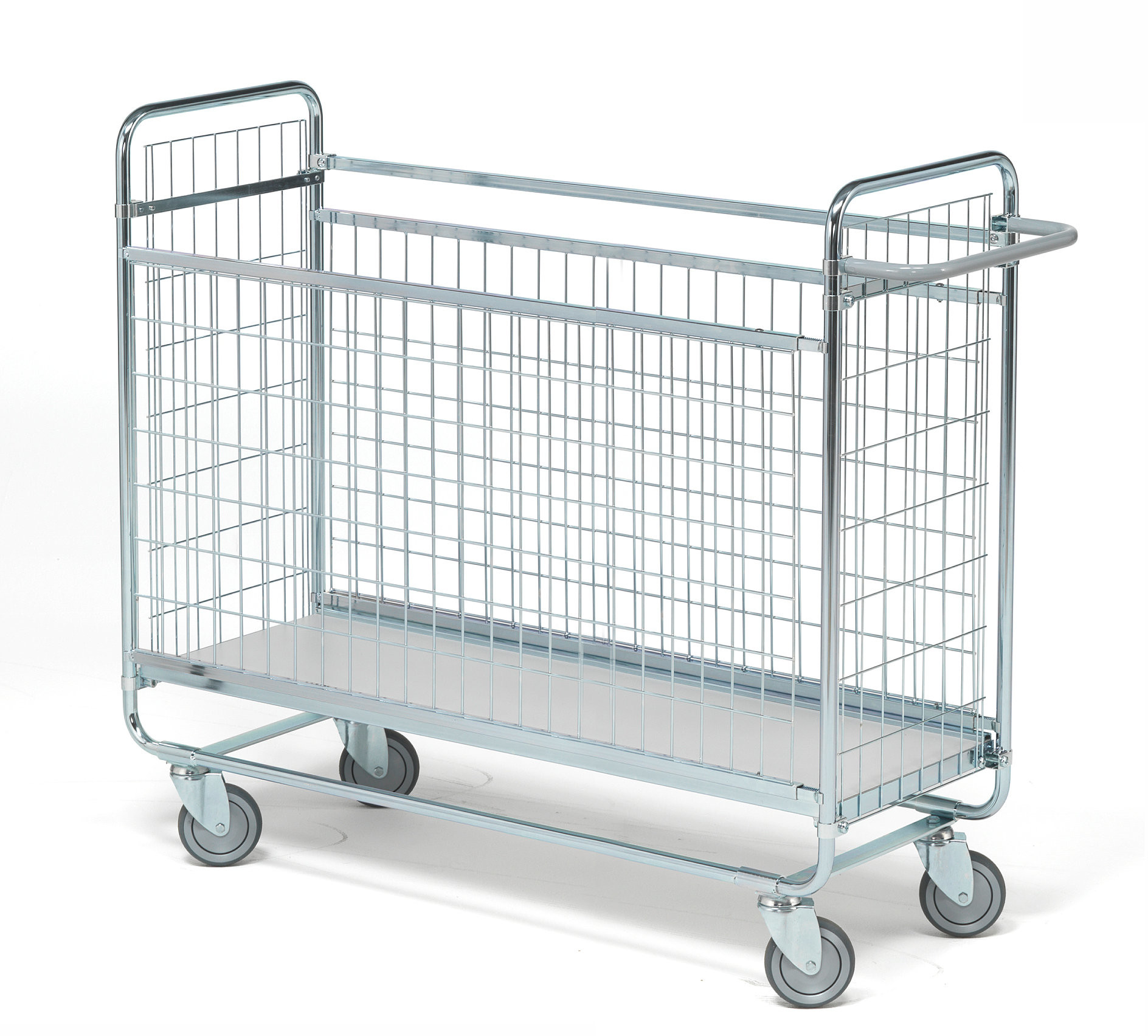 AJ Produkty Wózek transportowy z siatki, 1380x460 mm
