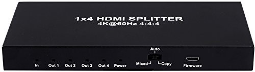 FeinTech feintech vsp01 HDMI Splitter czarny VSP01401