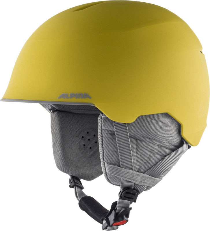 Alpina Maroi Kask Dzieci, curry-grey matt 54-57cm 2019 Kaski narciarskie
