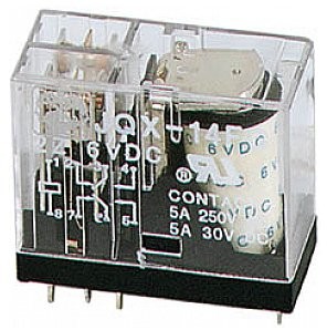 Velleman Przekaźnik VERTICAL RELAY 5A/30VDC-220VAC 2 x INVERTERS 12Vdc VR5V122CN