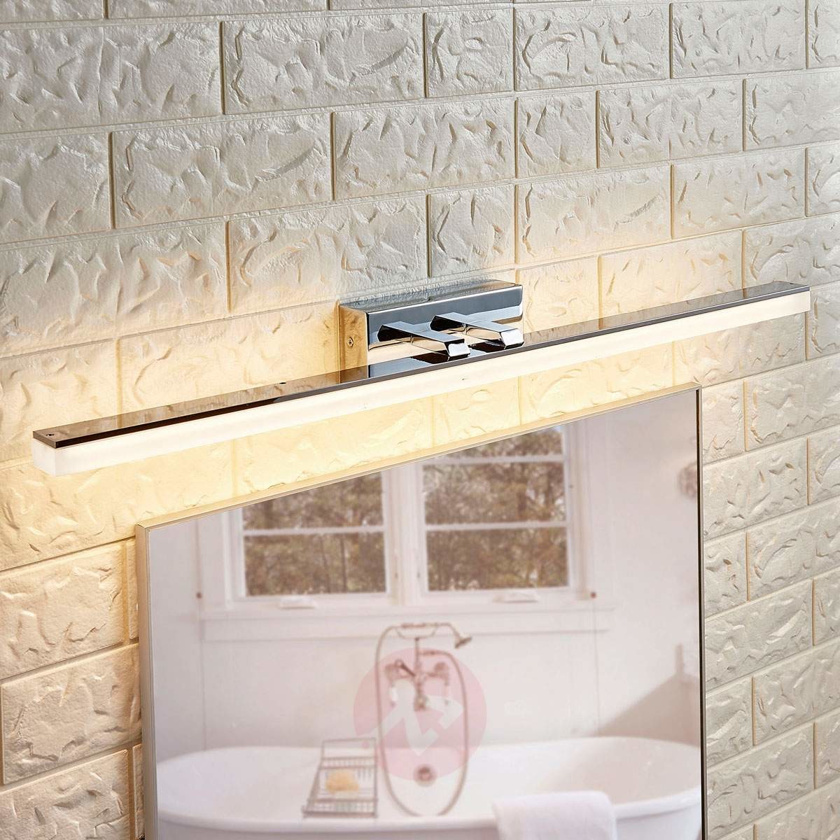 Podłużna lampa nad lustro LED Julie, IP44