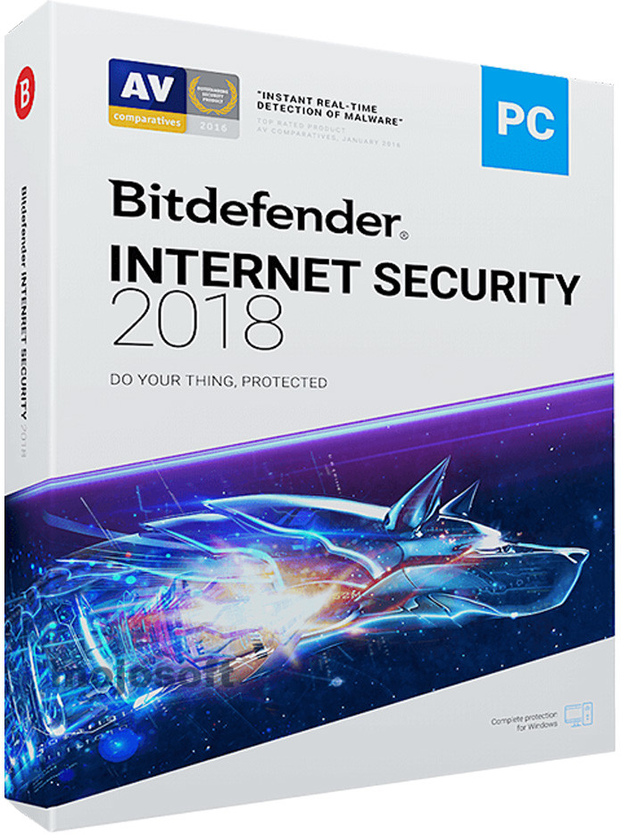 Bitdefender Internet Security 10PC/1Rok Odnowienie 2018 (BDIS-K-1Y-10D)