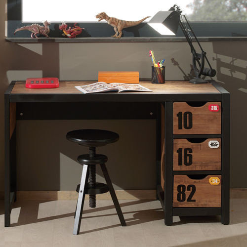 VIPACK Vipack, Alex, Biurko, Sosna