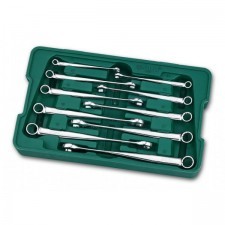 Sata Zestaw 10 kluczy X-Beam płasko - oczkowy z grzechotką 08016