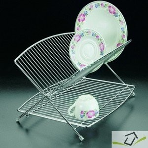 Metaltex 36514010080 stelaż do ociekania Gulliver, stal nierdzewna, 45 x 5 x 40 cm 36514010080