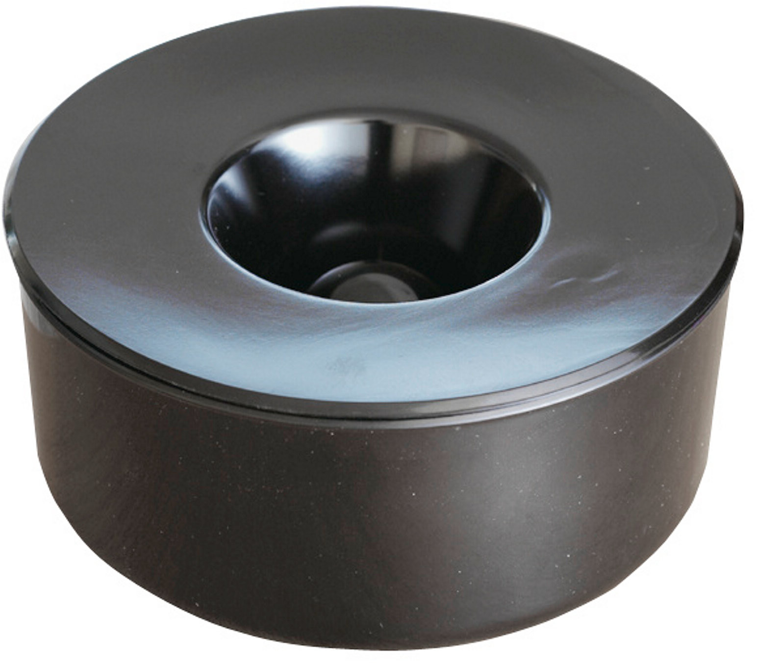 AJ Produkty Popielnica stołowa Corey,  130x60 mm, czarny