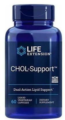 Life Extension LIFE EXTENSION CHOL-Support (Zdrowy profil Cholesterolu) 60 Kapsułek wegetariańskich płynnych