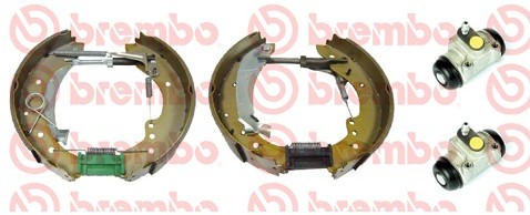 BREMBO Zestaw szczęk hamulcowych K 23 034