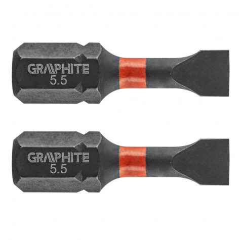 Graphite Bity udarowe SL5.5 x 25 mm, 2 szt. TOP-56H510