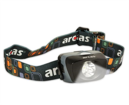 Arcas Latarka ARC-1 80Lm LED headlight 1W 4 functions 3xAAA LR03 incl 30710011