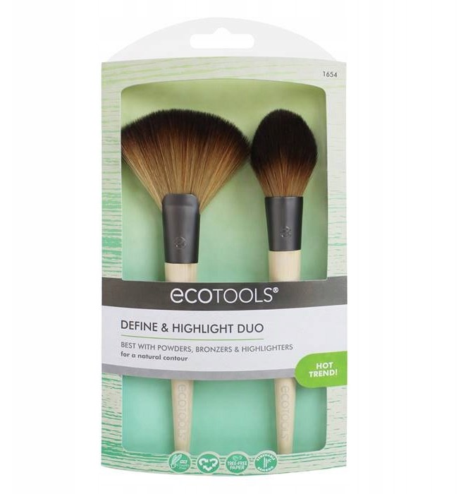 EcoTools Zestaw pędzli konturowania rozświetlania