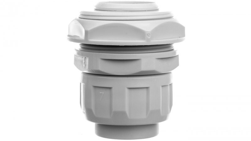 ElettroCanali Dławnica kablowa szara do rur karbowanych PG29 ECGX25-29 ECGX25-29