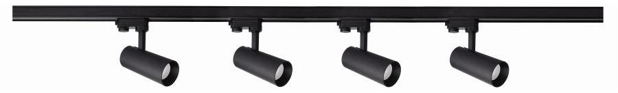 Light Prestige Ice SET 3F czarny lampy_LP-732 4W BK SET