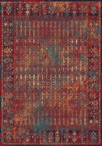Agnella Brintons Dywan polski Isfahan GRAWE bordo wełna 1241-27521