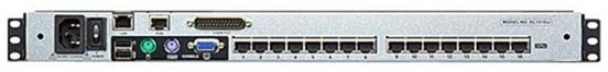 Aten ALTUSEN KVM 16-port Hight Density Dual Rail LCD19 + Keyboard + Tuchpad, 191 (KL1516AIN-AX-AG)
