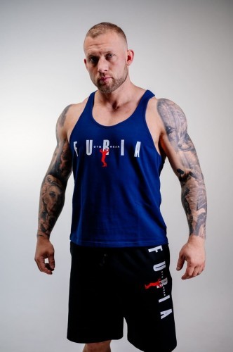 Furia Tank top Furia granatowy męski