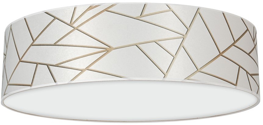 Milagro Lampa sufitowa ZIGGY WHITE White/Gold 3xE27 MLP7567