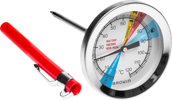 Browin Termometr do szynkowaru 0,8 kg tarcza 0-120°C BROWIN