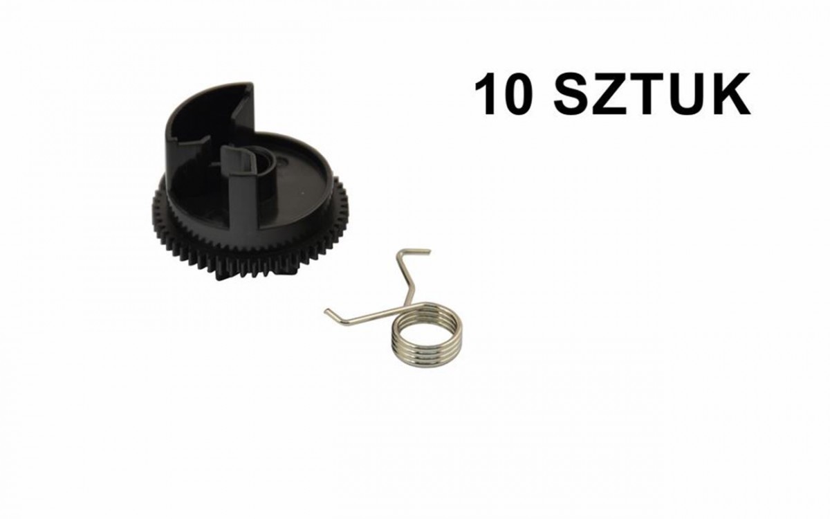 THI Reset Gear with Spring (reseter zębatki i sprężynka) do Brother TN-421, TN421 (10szt.) RGS-BTN421_CMYK_10SZT