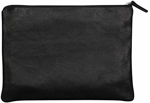 Clairefontaine Clairefontaine Cuir skórzana uniwersalna płaska kieszeń - czarna 410136C