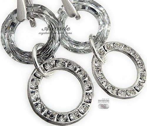 Swarovski Special Kolczyki Comet Srebro