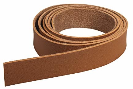 Rayher Rayher 83035538 taśma ze sztucznej skóry, 138 x 2 cm, brąz 83035538