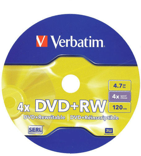 Verbatim Płyta DVD+RW 4x