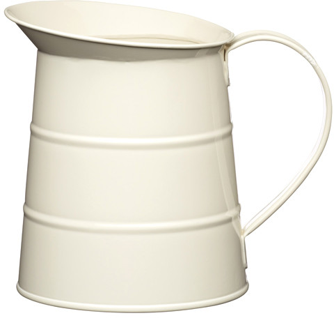 Kitchen Craft Dzbanek stalowy 1,1 l Living Nostalgia kremowy LNJUGSMLCRE
