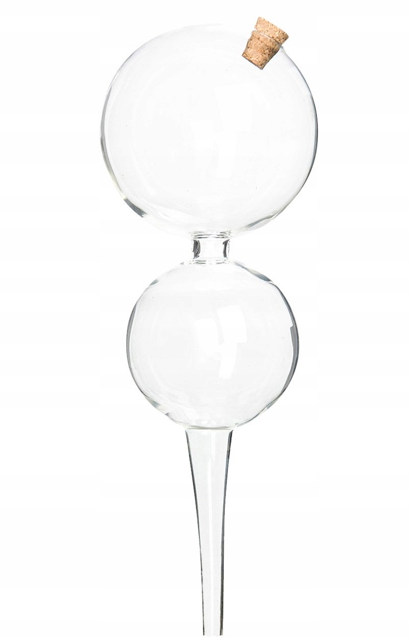 Kula nawadniająca do roślin kwiatów Szklana 400ml