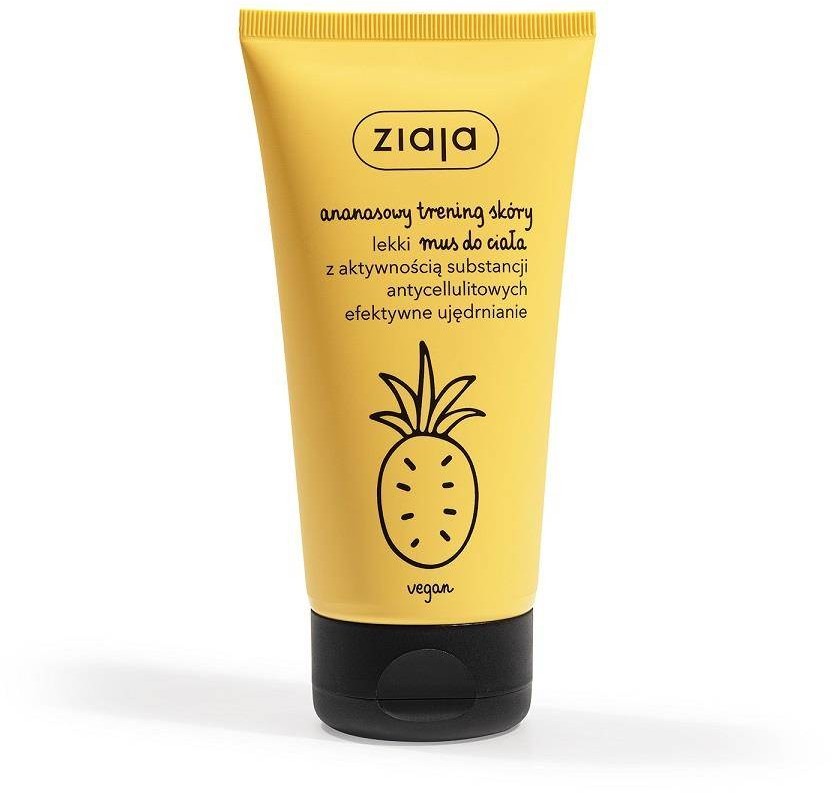Ziaja Ananasowy Trening Skóry lekki mus do ciała 160ml 96895-uniw