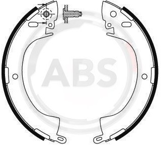 A.B.S. Zestaw szczęk hamulcowych 8657