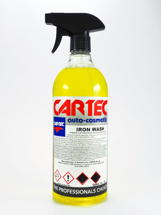 Cartec Iron Wash  produkt do usuwania zanieczyszczeń metalicznych, deironizer 1l CAR000268
