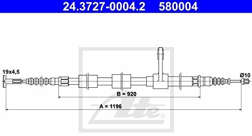 ATE Linka hamulca  24372700042 24.3727-0004.2