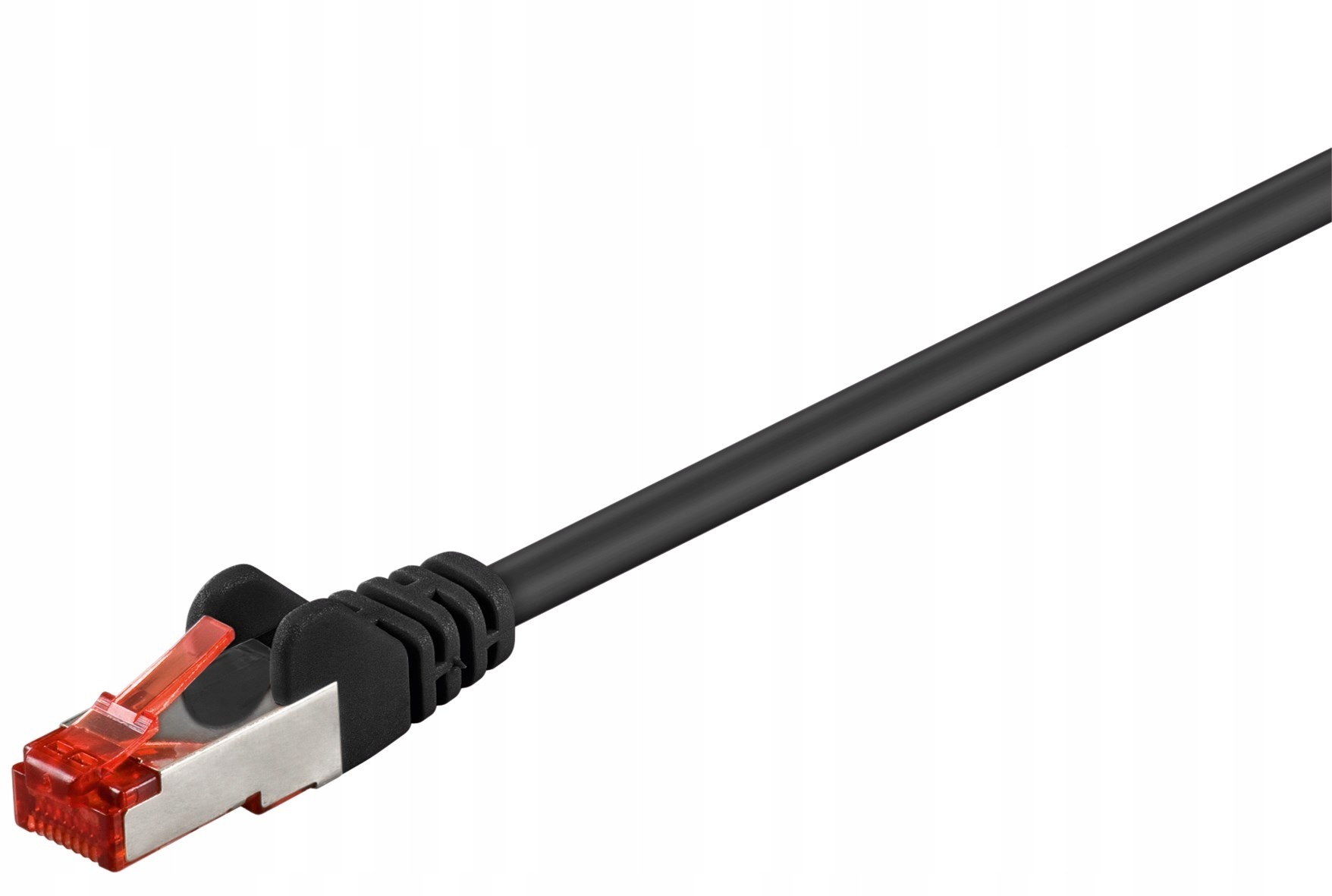 Kabel Lan Patchcord Cat 6 S/ftp Lszh czarny 15m
