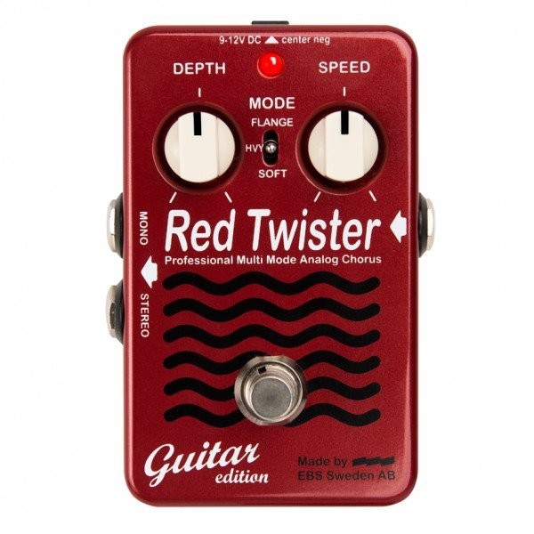 EBS ebsrtge Twister pedałów-Guitar Edition Red Label Czerwony Red Twister