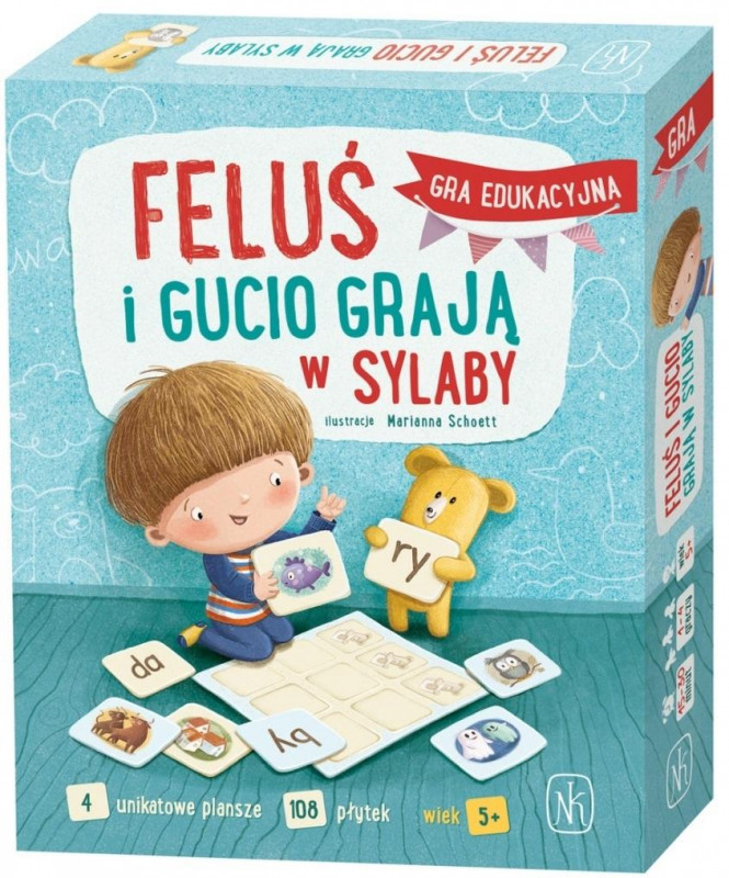 Nasza Księgarnia Feluś i Gucio grają w sylaby
