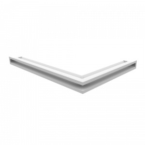 Kratki.pl LUFT narożny lewy biały 76,6x54,7x6 LUFT/NL/60/45S/B