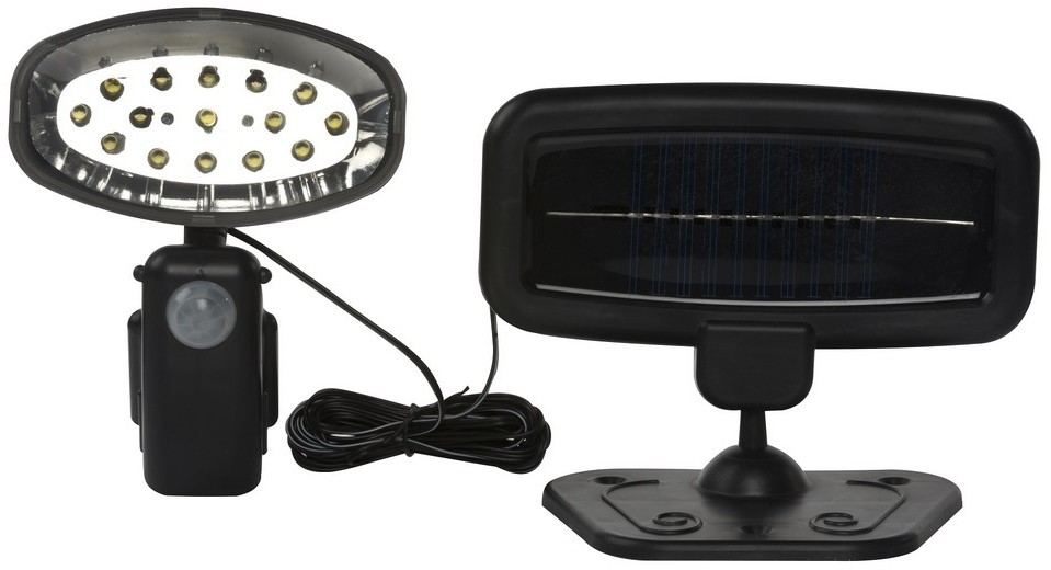 Grundig Grundig 25 - LED Oświetlenie solarne z czujnikiem 15xLED/1xAAA