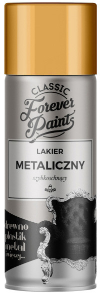 Forever paints Lakier metaliczny szybkoschnący Forever Paints 400 ml złoty