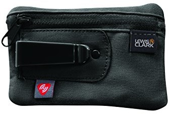 Lewis N. Clark Lewis N Clarks Blocking Clip Stash RFID, dowód osobisty Black, czarny 1234BLK