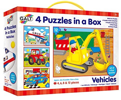 Galt America obowiązywało 54659  4 Puzzles, pojazdy