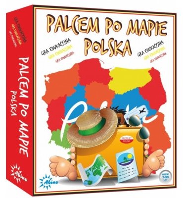 Abino Palcem po mapie - Polska