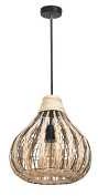 Rabalux Zahara 7604 lampa wisząca zwis 1x40W E27 naturalny