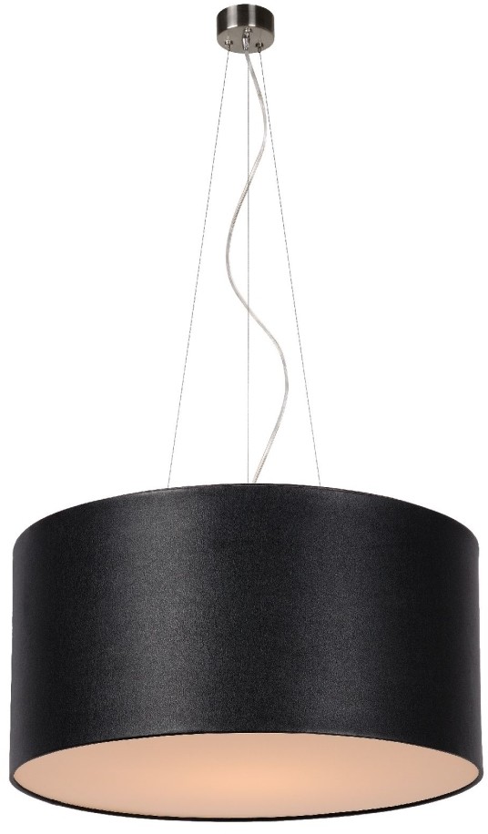 Lucide 61453/60/30 - Żyrandol na lince CORAL 1xE27/60W/230V czarny