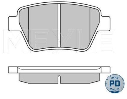 Wulf Gaertner Autoparts Zestaw klocków hamulcowych, hamulce tarczowe Wulf Gaertner Autoparts 025 245 6317/PD