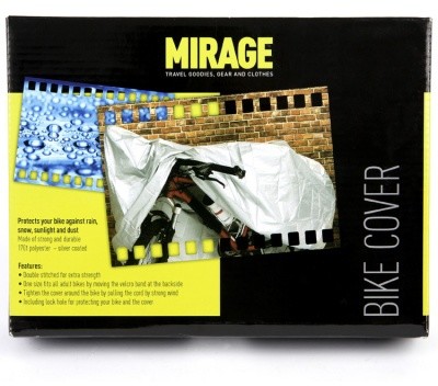 Pokrowiec na rower Mirage srebrny