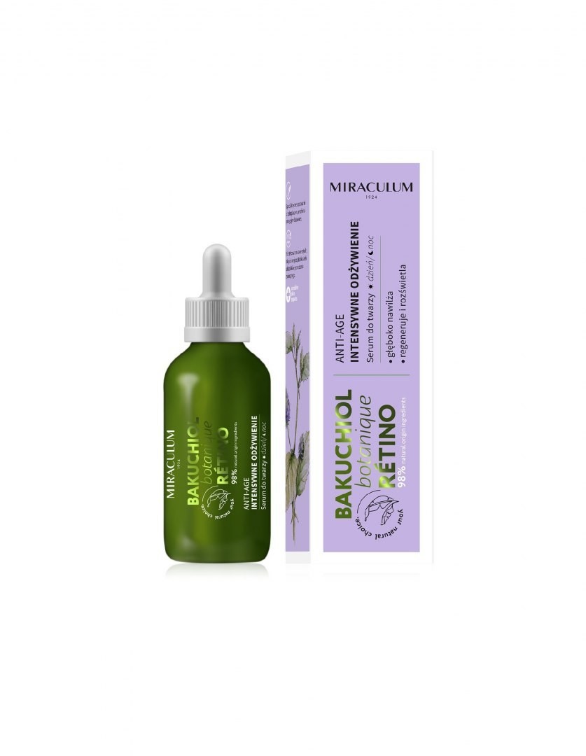 MIRACULUM Miraculum Bakuchiol Botanique Retino Serum do twarzy - intensywne odżywienie 30ml 121968