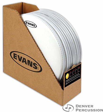 Evans D'Addario D'Addario B14DRY-B zestaw 10 szt. Genera Dry Coated Snare futro 35,6 cm (14 cali) B14DRY-B