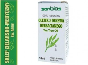 Sanbios OLEJEK 100% Z DRZEWA HERBACIANEGO 10ml 405