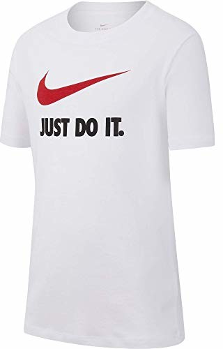 Nike Sportswear T-shirt dla chłopców, biały, xl